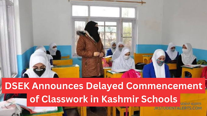 DSEK Announces Delayed Commencement of Classwork in Kashmir Schools
