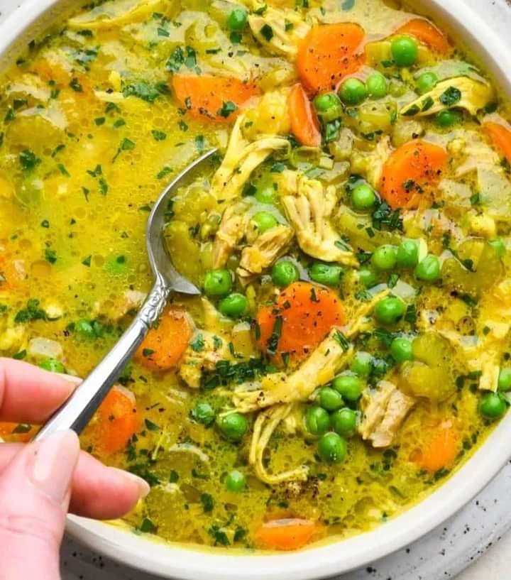 TURMERIC CHICKEN SOUP