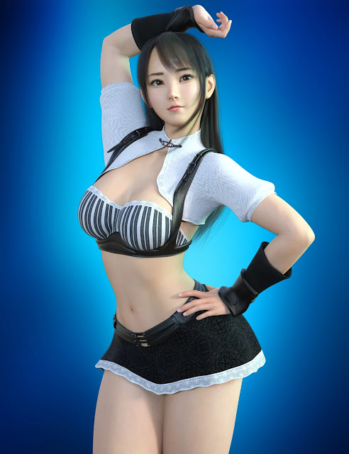 Discover the Exquisite Elegance of RFX Izumi for Genesis 9 in Daz Studio