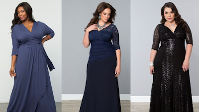 Vestidos fiesta y elegancia plus size 