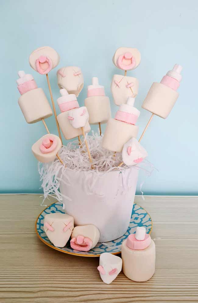 How To Make Marshmallow Baby Bottle Treats Easy Shower Party Diy Pt 1 Now Thats Peachy