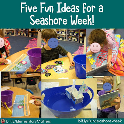 Five Fun Ideas for a Seashore Week: Children absolutely love a theme week. It brings an enthusiasm for learning, and is fun for the teacher, too!