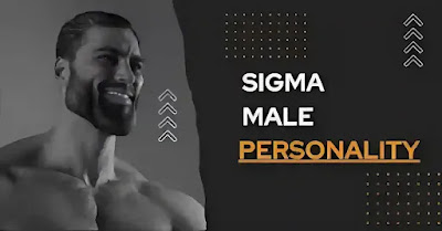 A smiling Sigma Male with a beard representing the concept of a "sigma male" personality.