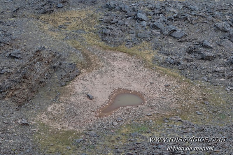 Puntal de Loma Púa - Pico del Sabinar - Pico del Púlpito - Puntal de Terreras Azules