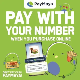 Shop online and pay using only your mobile number with ‘Pay with PayMaya’!