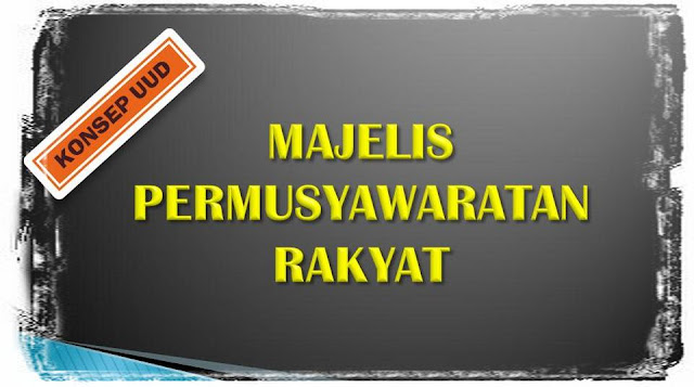 Konsep UUD - Majelis Permusyawaratan Rakyat