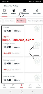 Cara Beli Paket Kouta Khusus Belajar Online di My Telkomsel