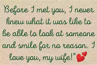 Love messages for wife