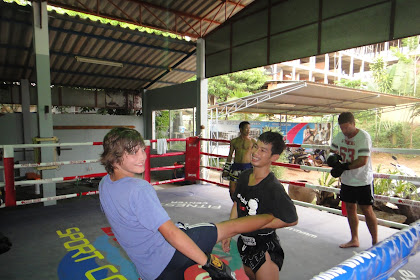 Muay Thai Training @ Koh Lanta.....