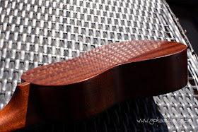 Hamano ukulele polished back