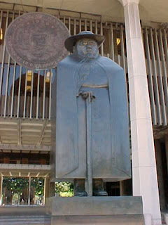 Statue of Fr. Damien