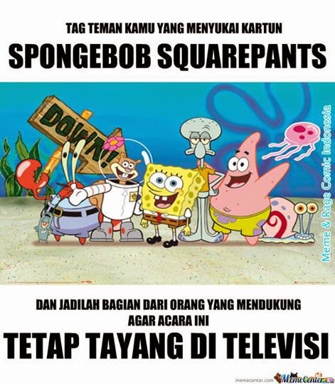 Ayo Kita Dukung Spongebob