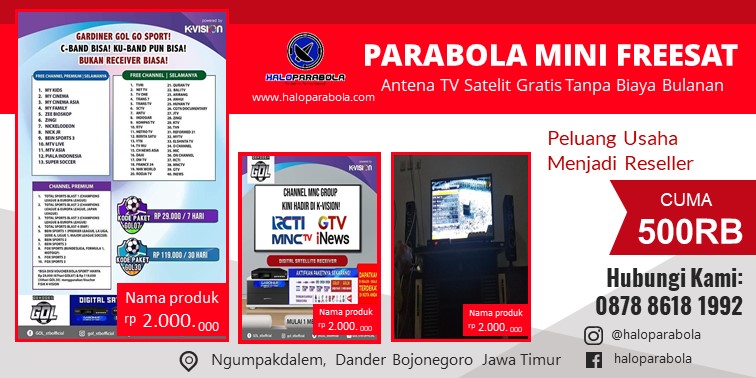 Membuat Dish Parabola Sendiri Lengkap Merakurak Tuban