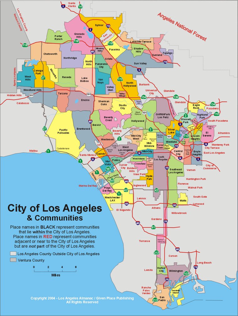 new york city map of boroughs. of los geoquest city maps