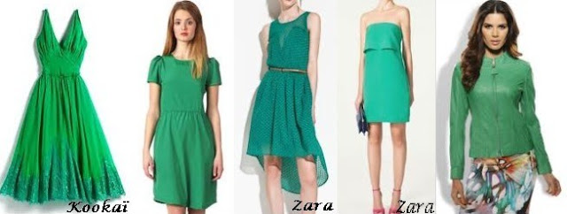 robe verte