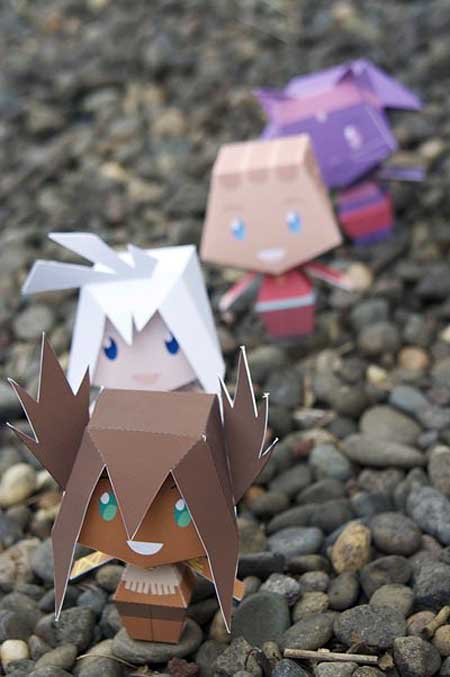 Sweet and Sour Grapes Papercraft