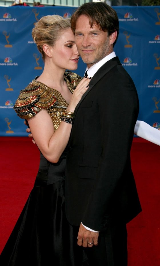 newlyweds Anna Paquin and Stephen Moyer hot couple but