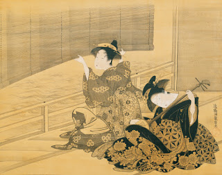 https://commons.wikimedia.org/wiki/File:%27Courtesan_Playing_the_Samisen%27_by_Isoda_Koryusai,_c._1785.jpg