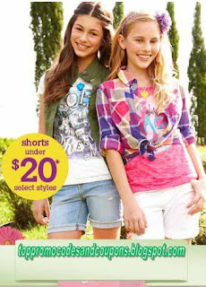 Free Printable Justice For Girls Coupons