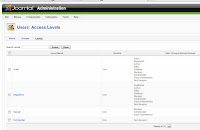 joomla 1.6 users access level manager