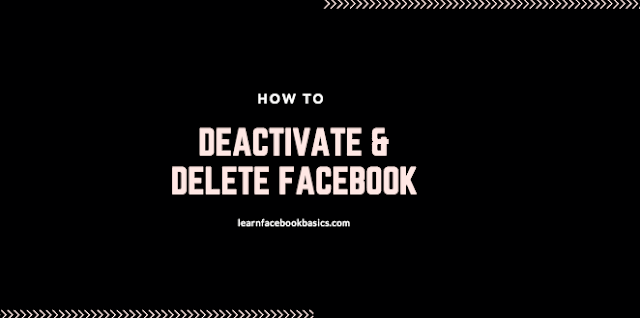 How to Deactivate and Delete Facebook Account Forever - Delete My Fb Profile Right Now