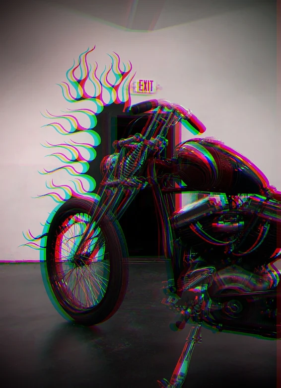 Fire Exit - Image via Chemical Candy Customs on Tumblr