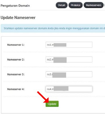 Cara Update Nama Server