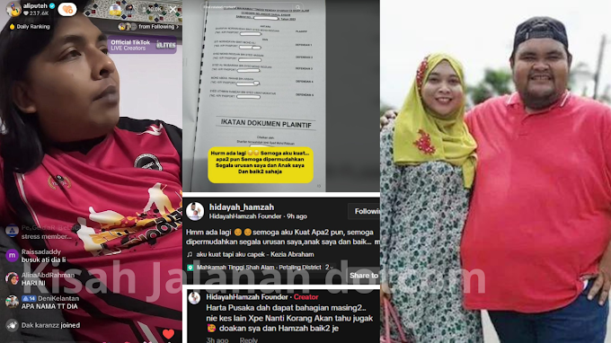 Hidayah muat naik surat mahkamah, tuntut tanah rumah kak ipar