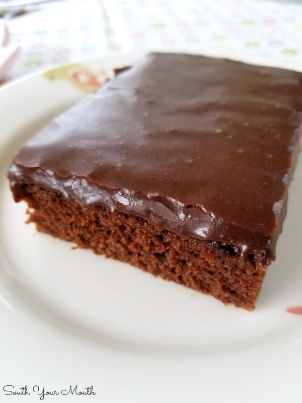 South Your Mouth The Best Chocolate Sheet Cake