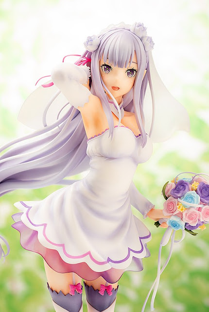 Emilia Wedding Ver. de "Re: Zero Kara Hajimeru Isekai Seikatsu" - Phat!