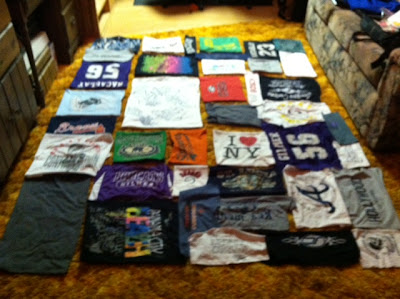 how to make a t-shirt quilt