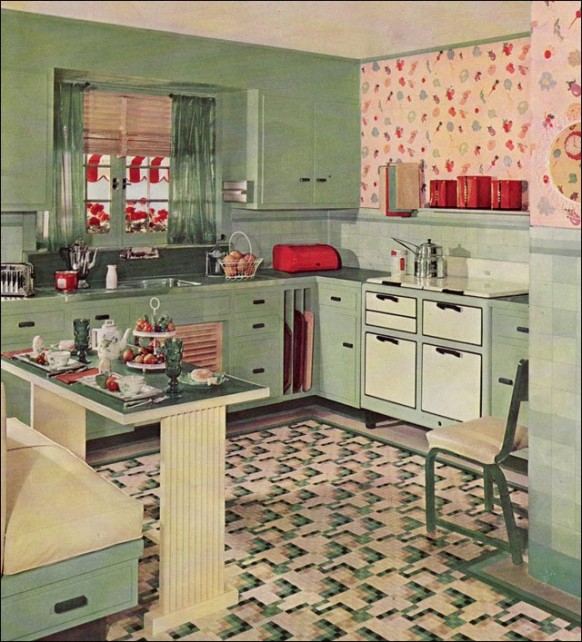 vintage kitchen on Vintage Kitchen Inspirations   1930 S