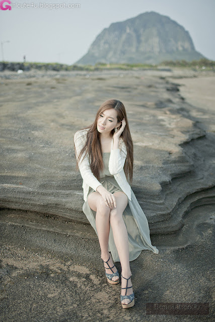 9 Lee Ji Min - Outdoor-very cute asian girl-girlcute4u.blogspot.com