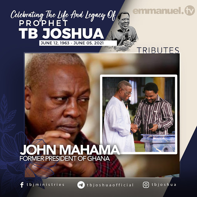 Tb Joshua, The SCOAN, Emmanuel TV, Prayer mountain