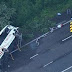 Two die, dozens injured in England school bus crash