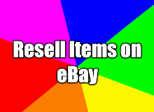 Resell items on eBay
