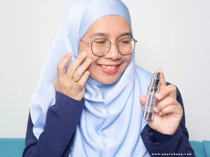 Uniseri Produk Kecantikan Wajah Berasaskan Bunga Telang