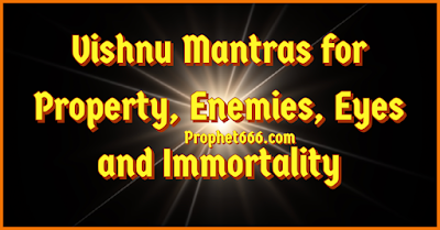 Vishnu Mantra for Practical Problems of Life