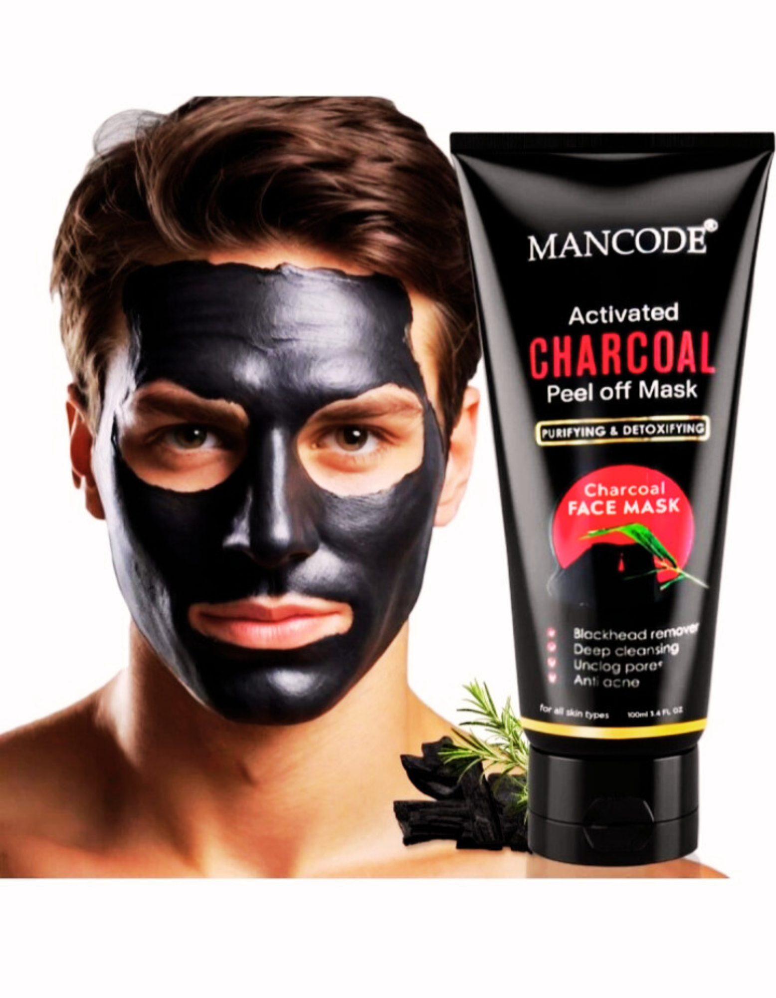 Charcoal face mask