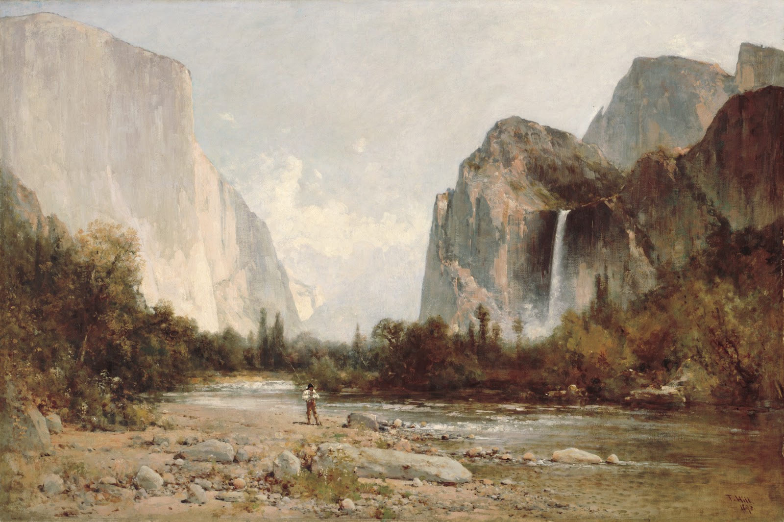 19th century American Paintings: Thomas Hill, ctd