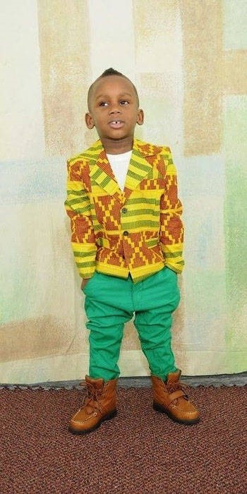 ankara clothing for children  (1)