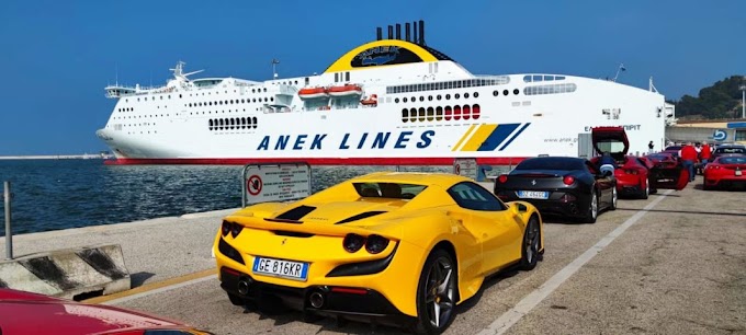 “Απόβαση” Ferrari στο λιμάνι της Ηγουμενίτσας