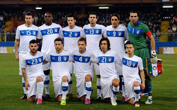 Italy Team Squad Euro 2012 - Football Players List | Desktop Football Wallpaper