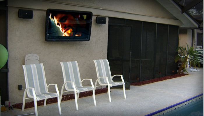 Outdoor TV Enclosure Cabinet