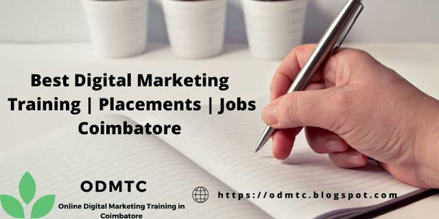 Best Digital Marketing Training & Placements Coimbatore | Jobs | DMTC