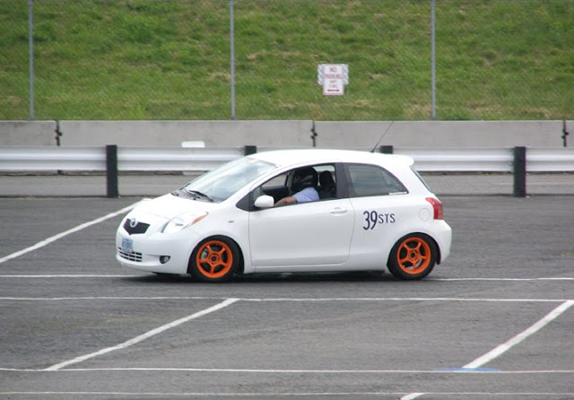 Autocrossing the Yaris