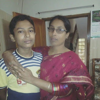 Me & my mother in our Village Home