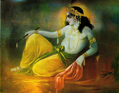 Krishna in his adolescence