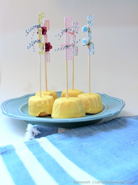 Mother's Day Cake Flags via homework | carolynshomework.com