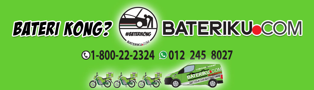 Bateri Kereta Murah Bateriku.com Shah Alam & Lembah Klang